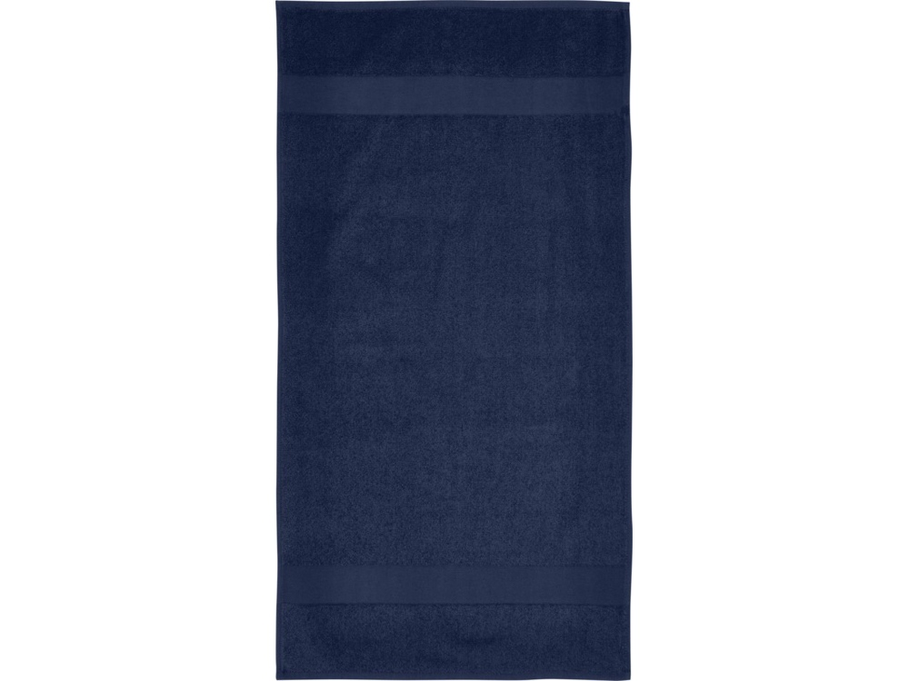 Хлопковое полотенце для ванной Charlotte 50x100 см с плотностью 450 г/м2, темно-синий-1