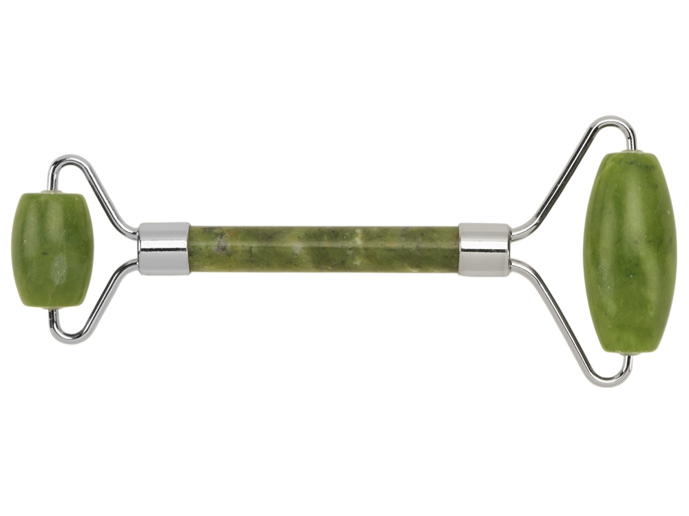Сет роллер и гуаша "Rituals" из нефрита, зеленый-4