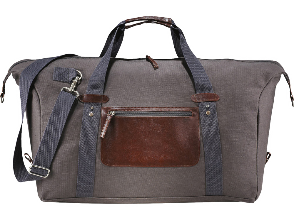 Сумка "Duffel", коричнево-серый-1