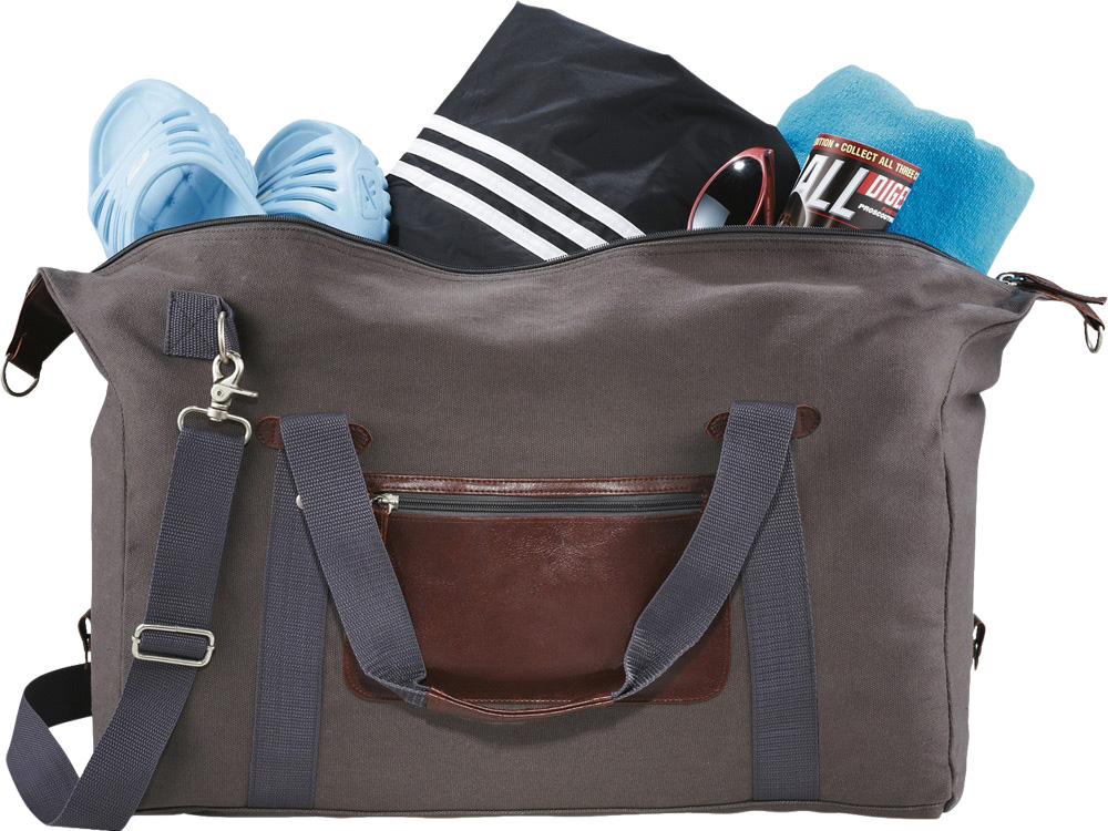 Сумка "Duffel", коричнево-серый-2