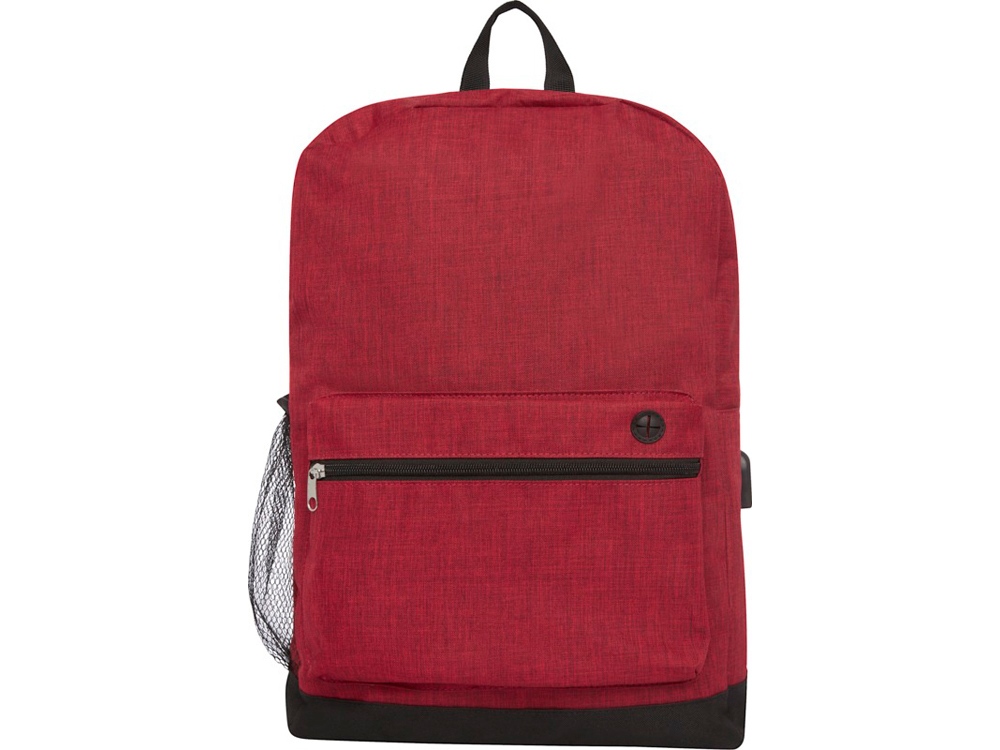 Бизнес-рюкзак для ноутбука 15,6" Hoss, heather dark red-1