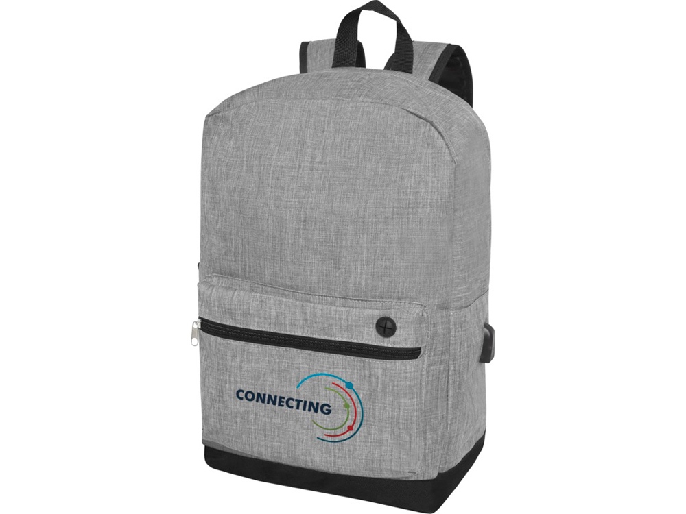 Бизнес-рюкзак для ноутбука 15,6" Hoss, heather medium grey-4