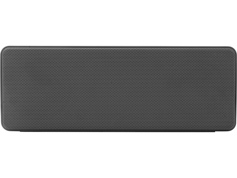 Портативная колонка «Bar» со стереодинамиками soft touch, серый-2