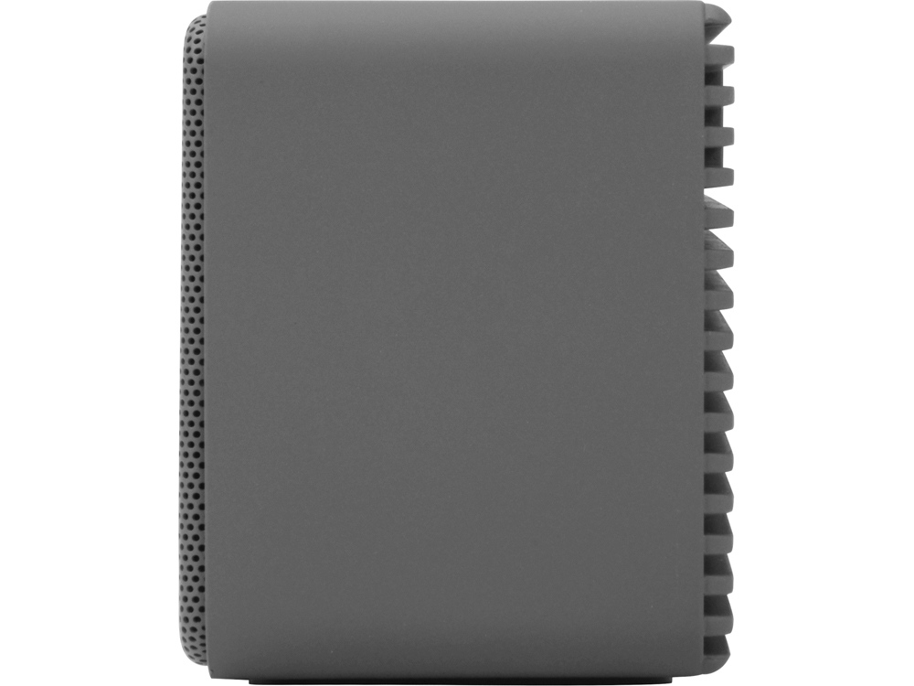 Портативная колонка «Bar» со стереодинамиками soft touch, серый-4