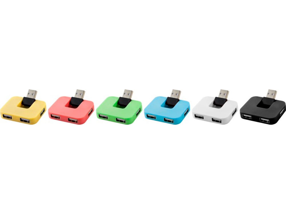 USB Hub "Gaia" на 4 порта, белый-2