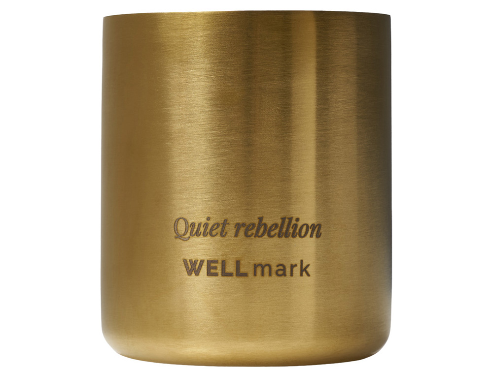Ароматическая свеча Wellmark «Quiet Rebellion» - Золотой-1