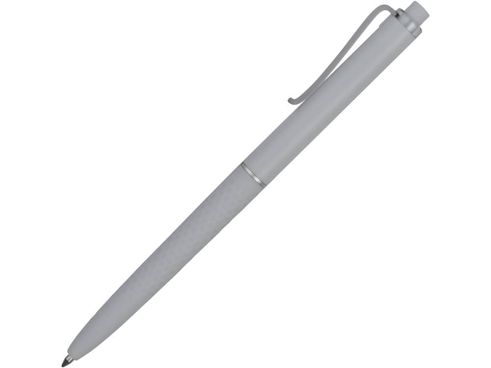 Ручка пластиковая soft-touch шариковая «Plane», серый-2