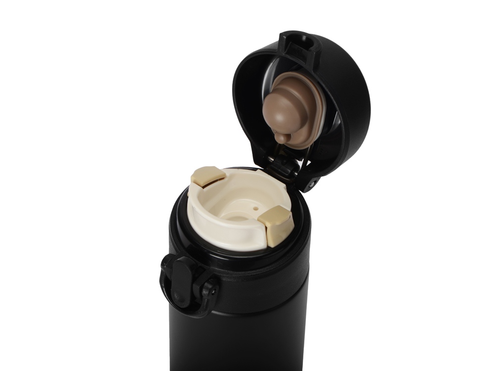 Термос из нерж. стали тм THERMOS JNI-402 ALB SS Vac. Insulated Flask,400ml, черный-5