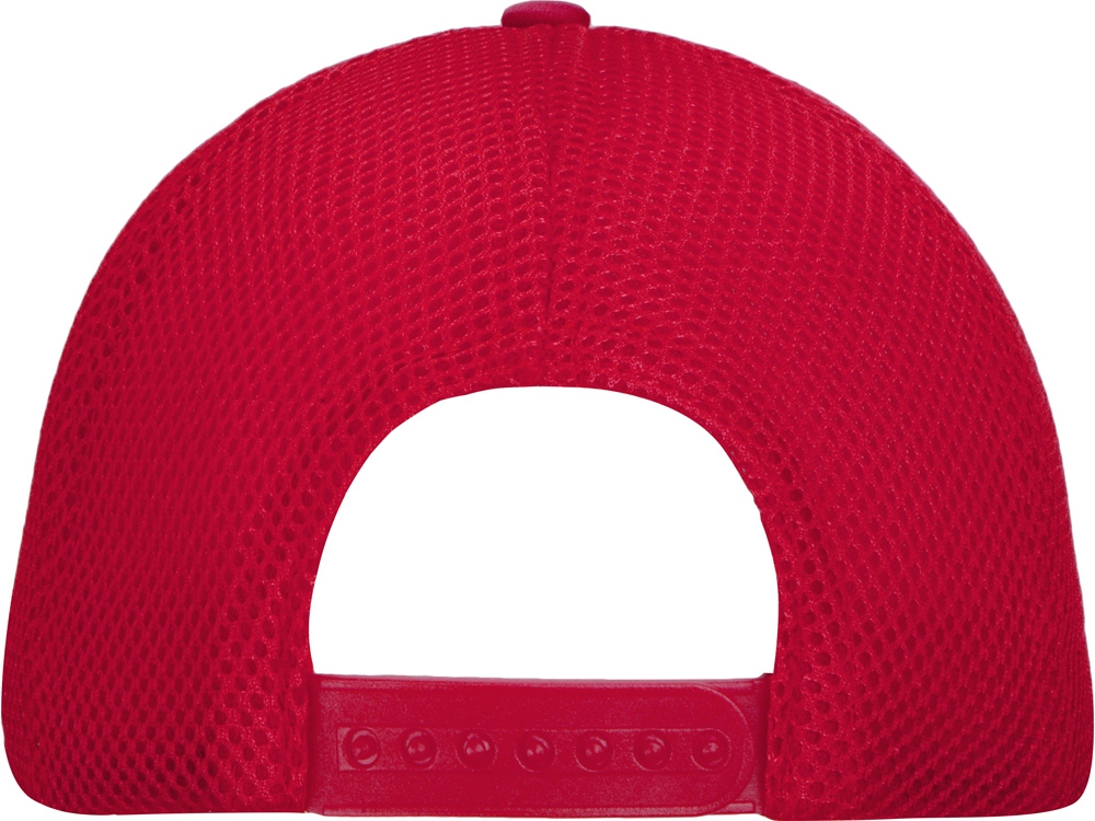 Бейсболка с сеткой Newport, красный-7