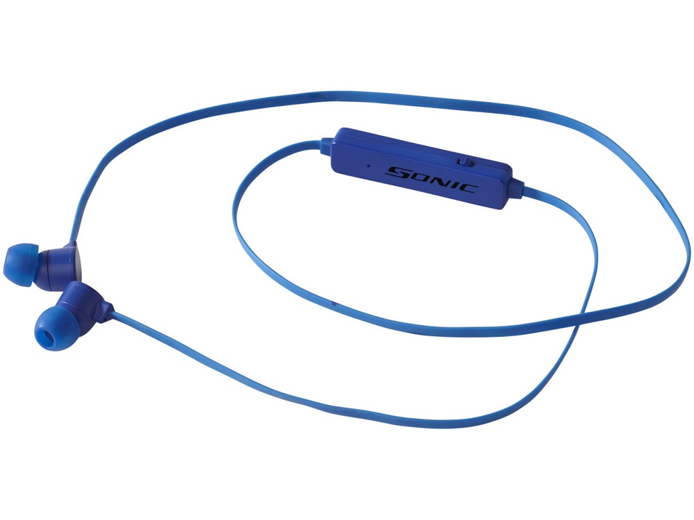 Цветные наушники Bluetooth, ярко-синий-4