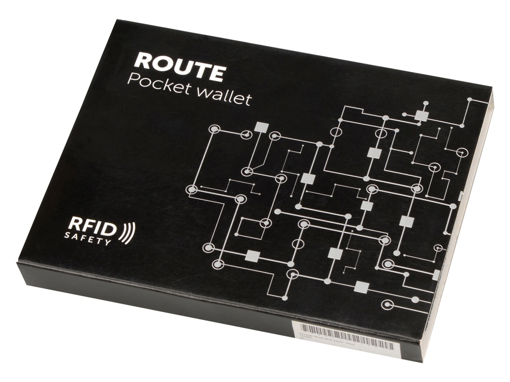 Кошелек "Route RFID Safety", синий-4