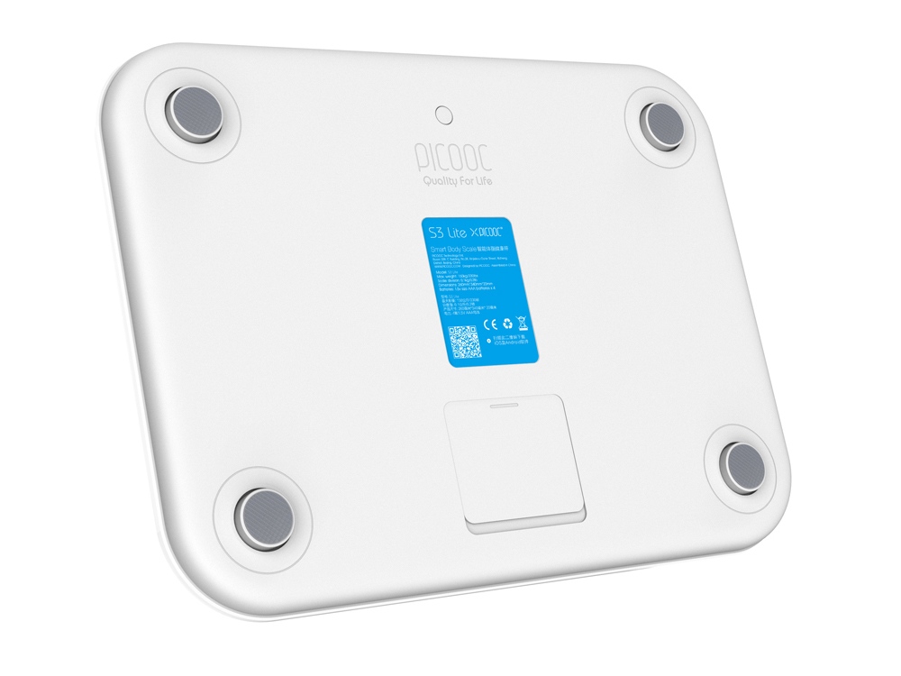 Умные диагностические весы с Wi-Fi Picooc S3 Lite White V2 (6924917717353), белый-5