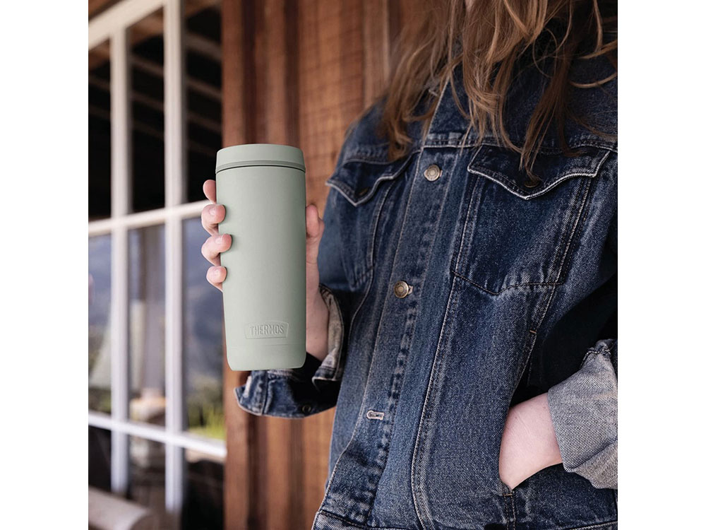 Термокружка из нерж. стали тм THERMOS TS1309 GR 0,53L-3