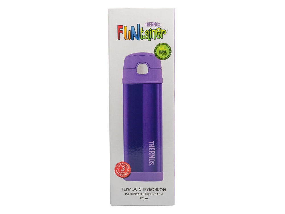 Термос из нерж. стали тм THERMOS F4023PL Stainless Steel 0.47L-2