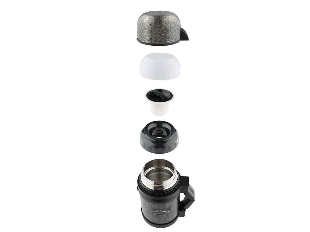 Термос из нерж. стали тм ThermoCafe HAMMP-1200-HT, 1.2L, серый-4