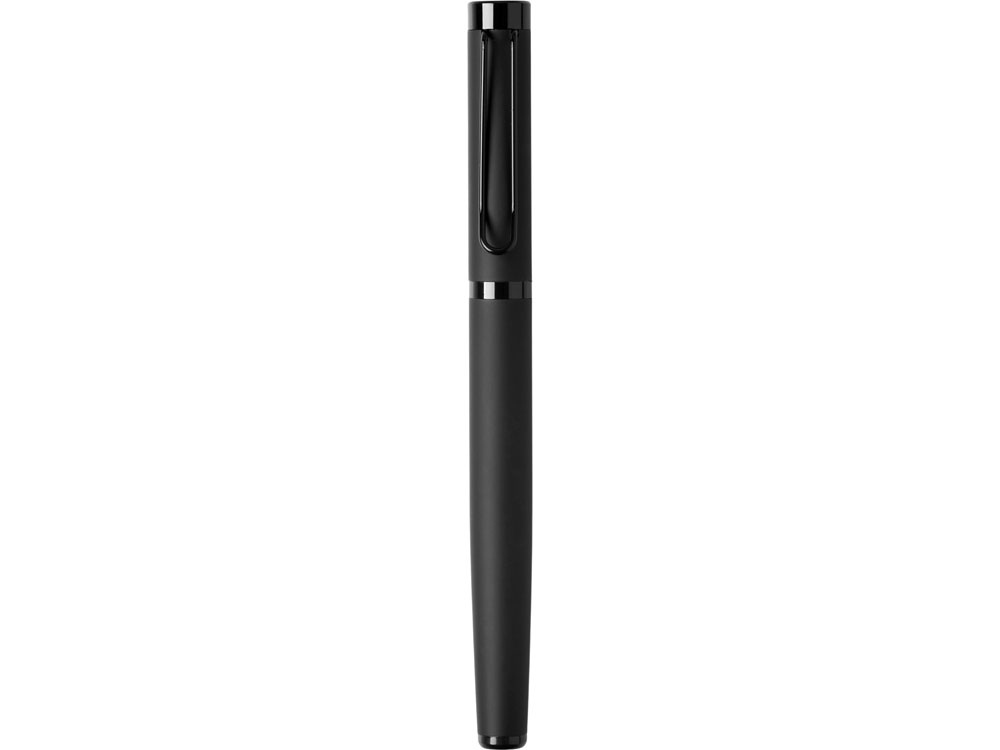Подарочный набор из 2-х ручек "Black Lama" soft-touch, черный-7