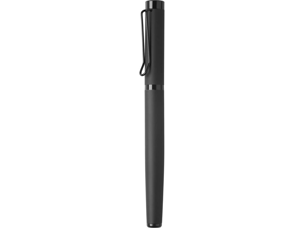 Подарочный набор из 2-х ручек "Black Lama" soft-touch, черный-8