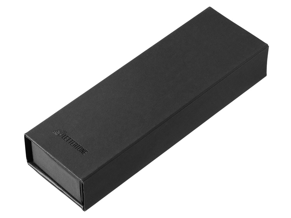 Подарочный набор из 2-х ручек "Black Lama" soft-touch, черный-13