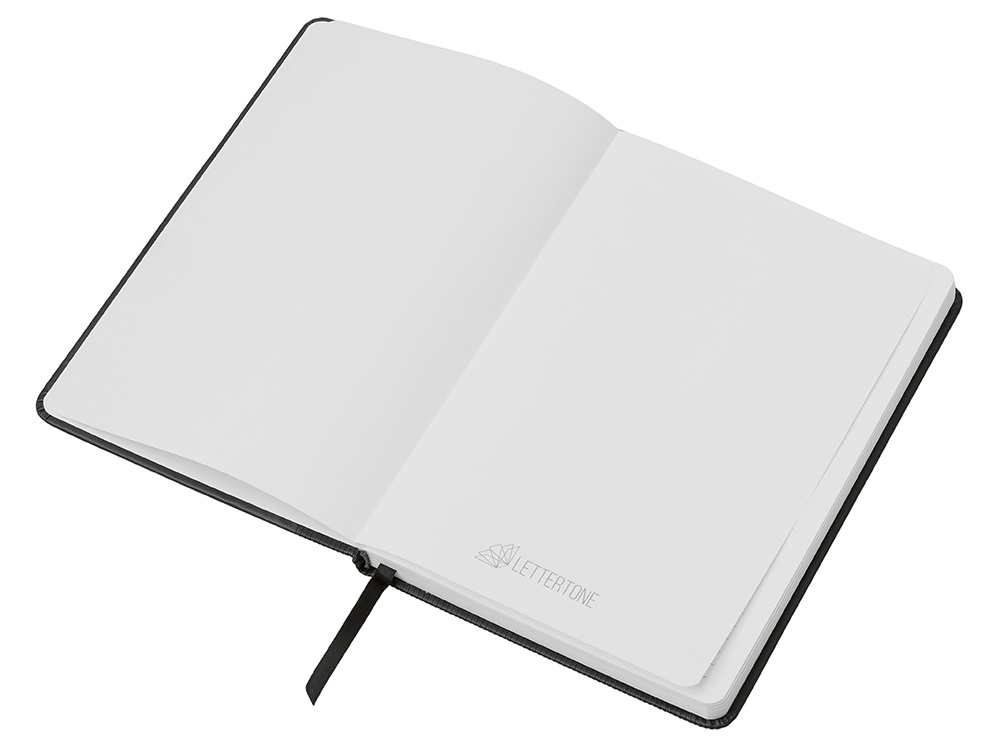 Подарочный набор "Tesla" с блокнотом А5, ручкой и пауэрбенком на 10 000 mAh, черный-9