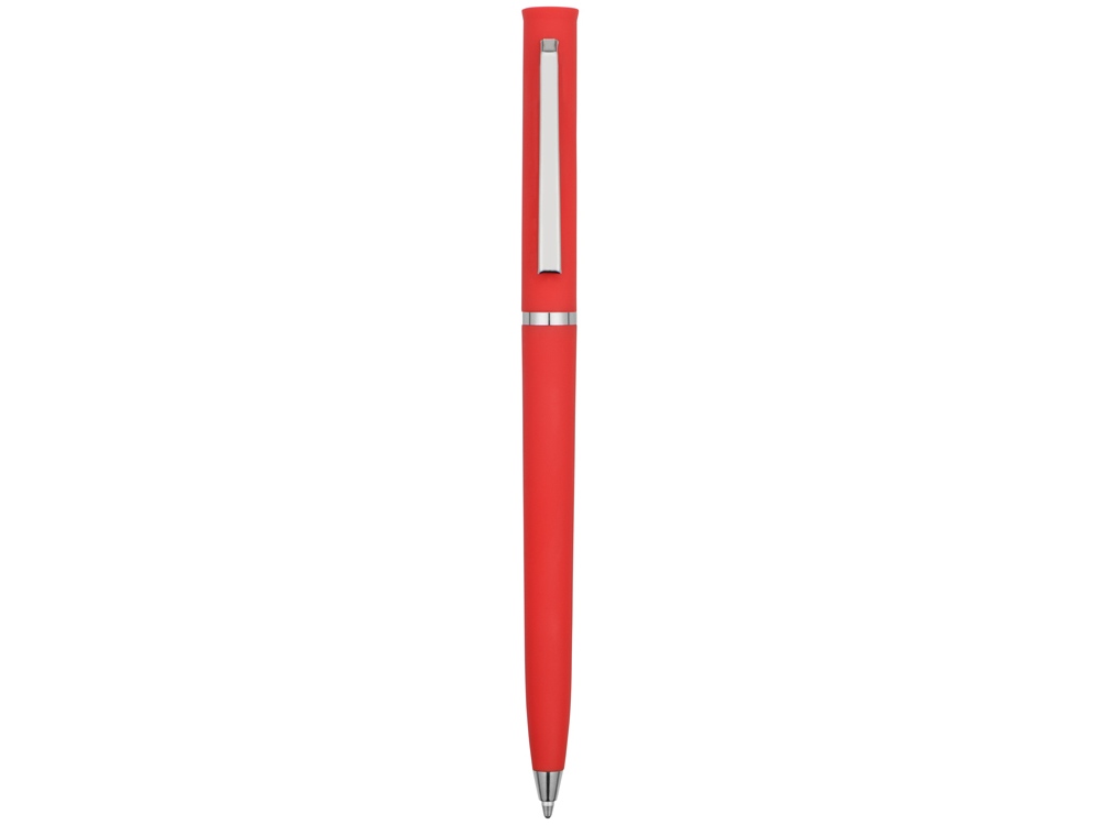 Ручка шариковая "Navi" soft-touch, красный-1