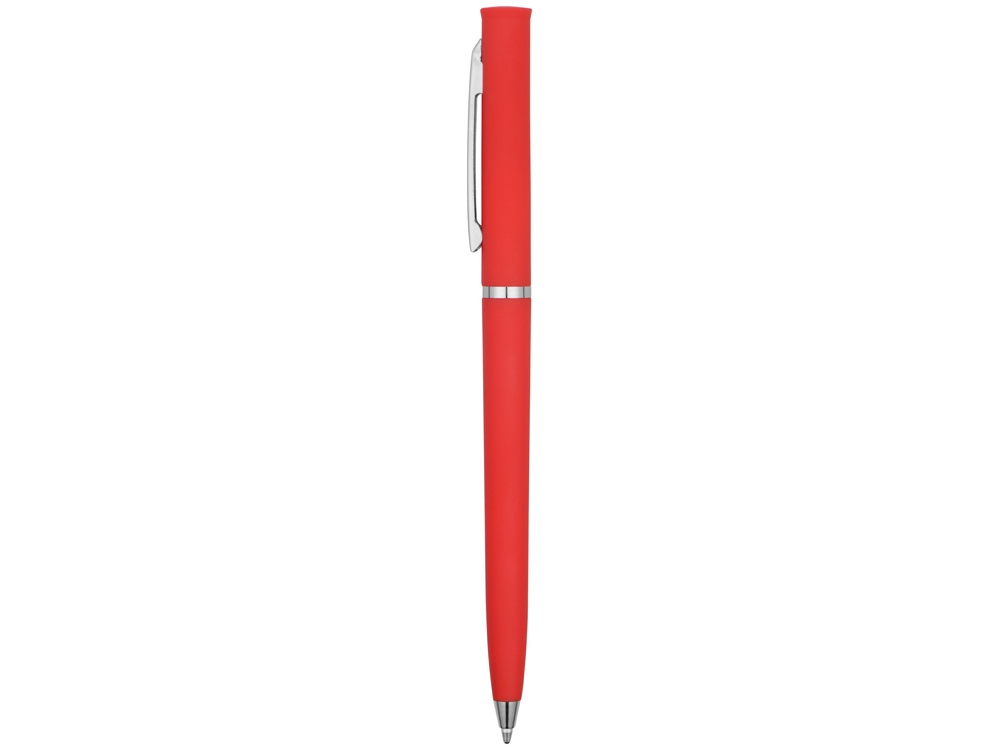 Ручка шариковая "Navi" soft-touch, красный-2