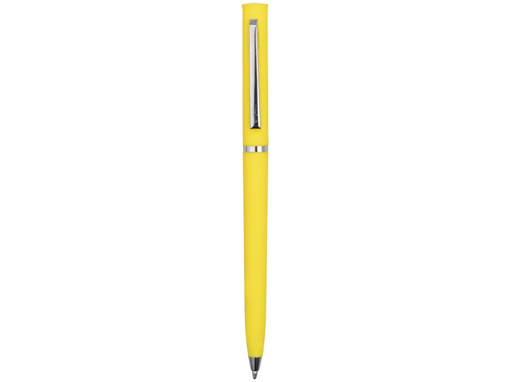 Ручка шариковая "Navi" soft-touch, желтый-1