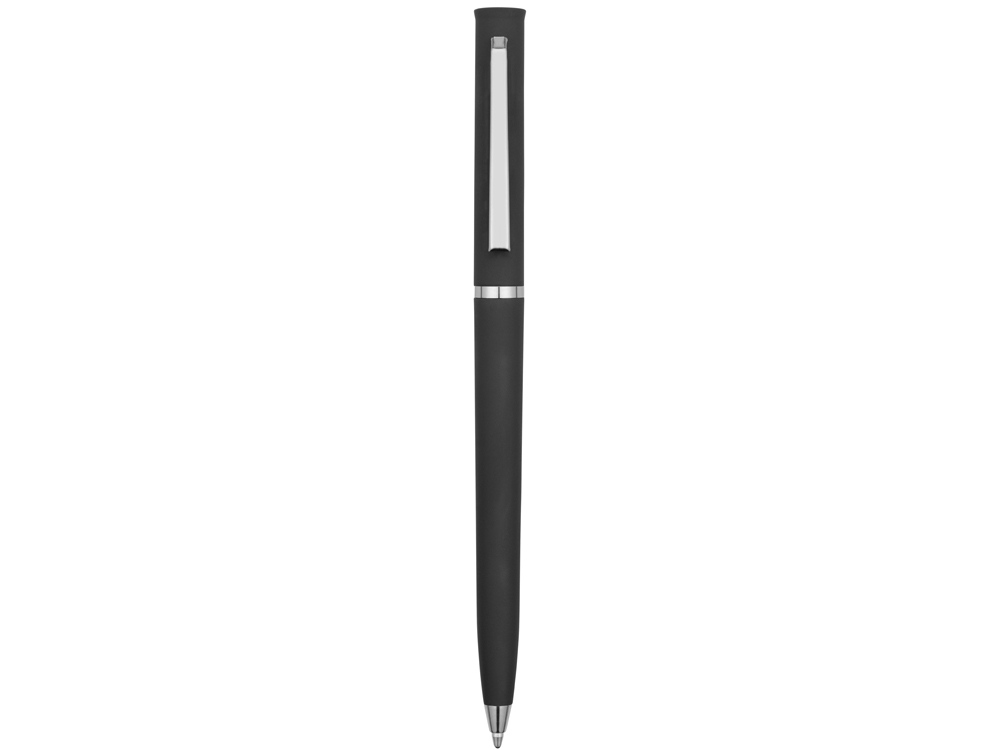 Ручка шариковая "Navi" soft-touch, черный-1