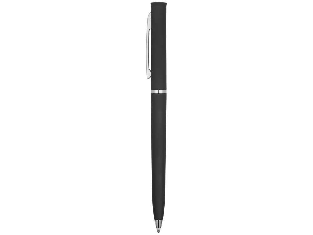 Ручка шариковая "Navi" soft-touch, черный-2