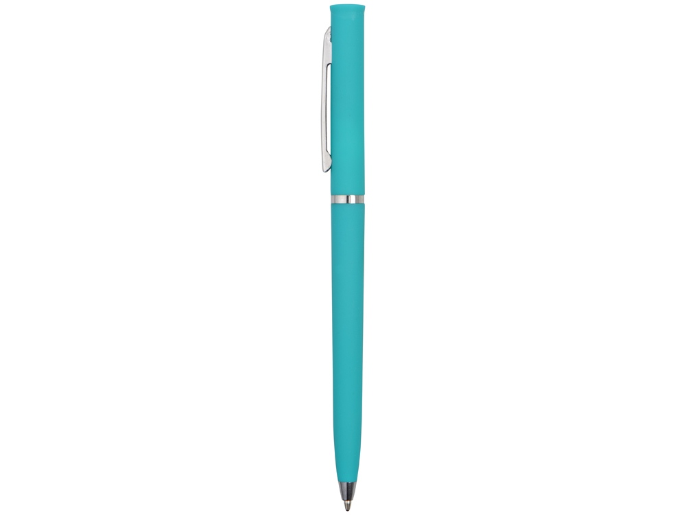 Ручка шариковая "Navi" soft-touch, голубой-2