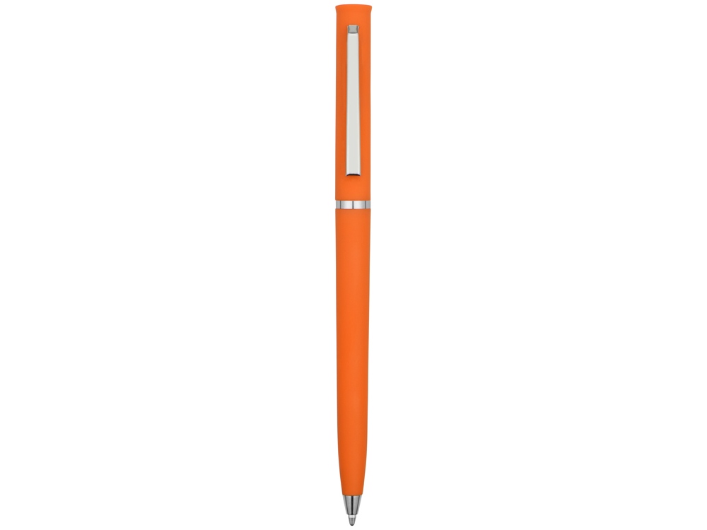 Ручка шариковая "Navi" soft-touch, оранжевый-1