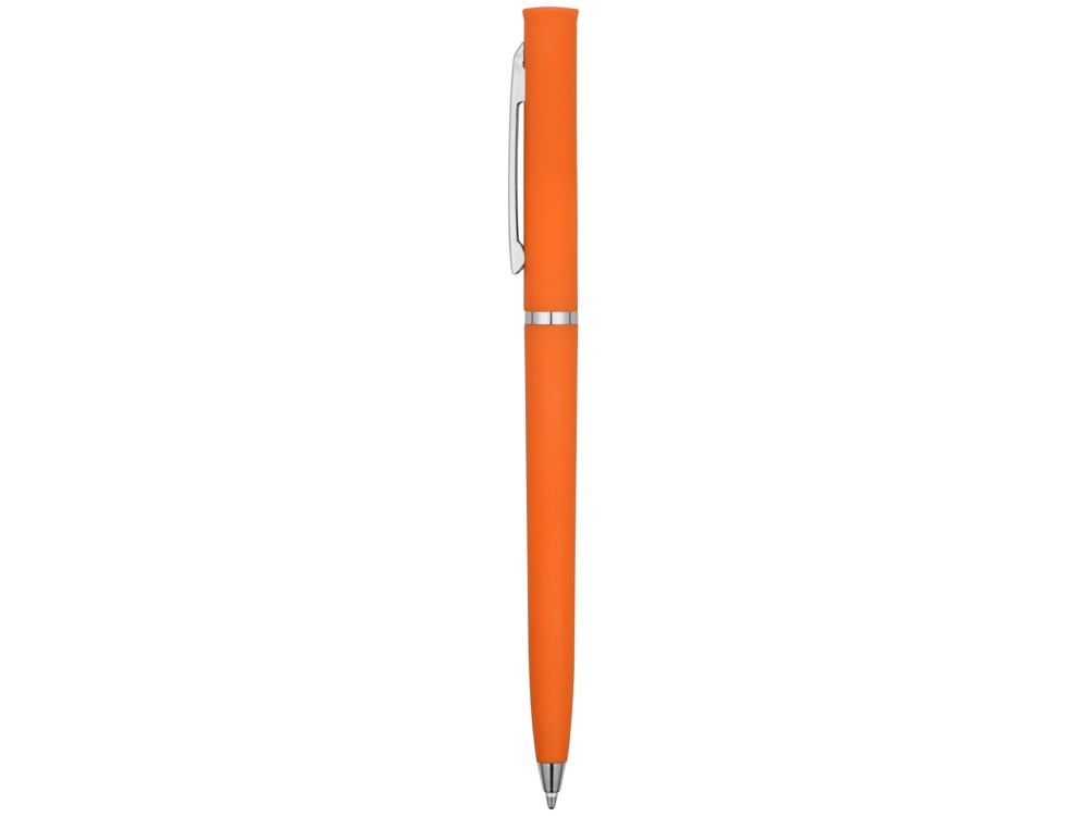 Ручка шариковая "Navi" soft-touch, оранжевый-2