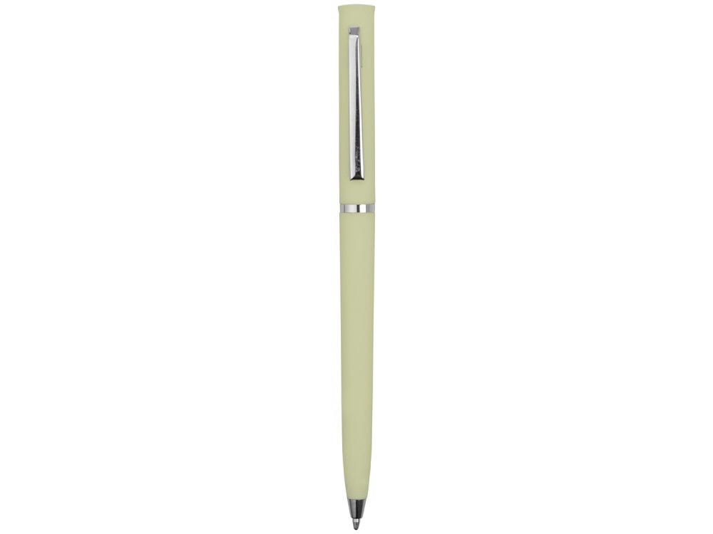 Ручка пластиковая шариковая «Navi» soft-touch, оливковый-1