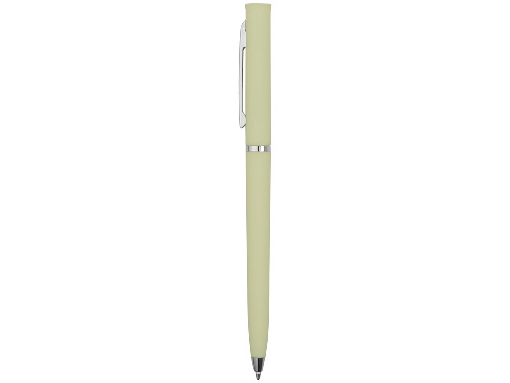 Ручка пластиковая шариковая «Navi» soft-touch, оливковый-2