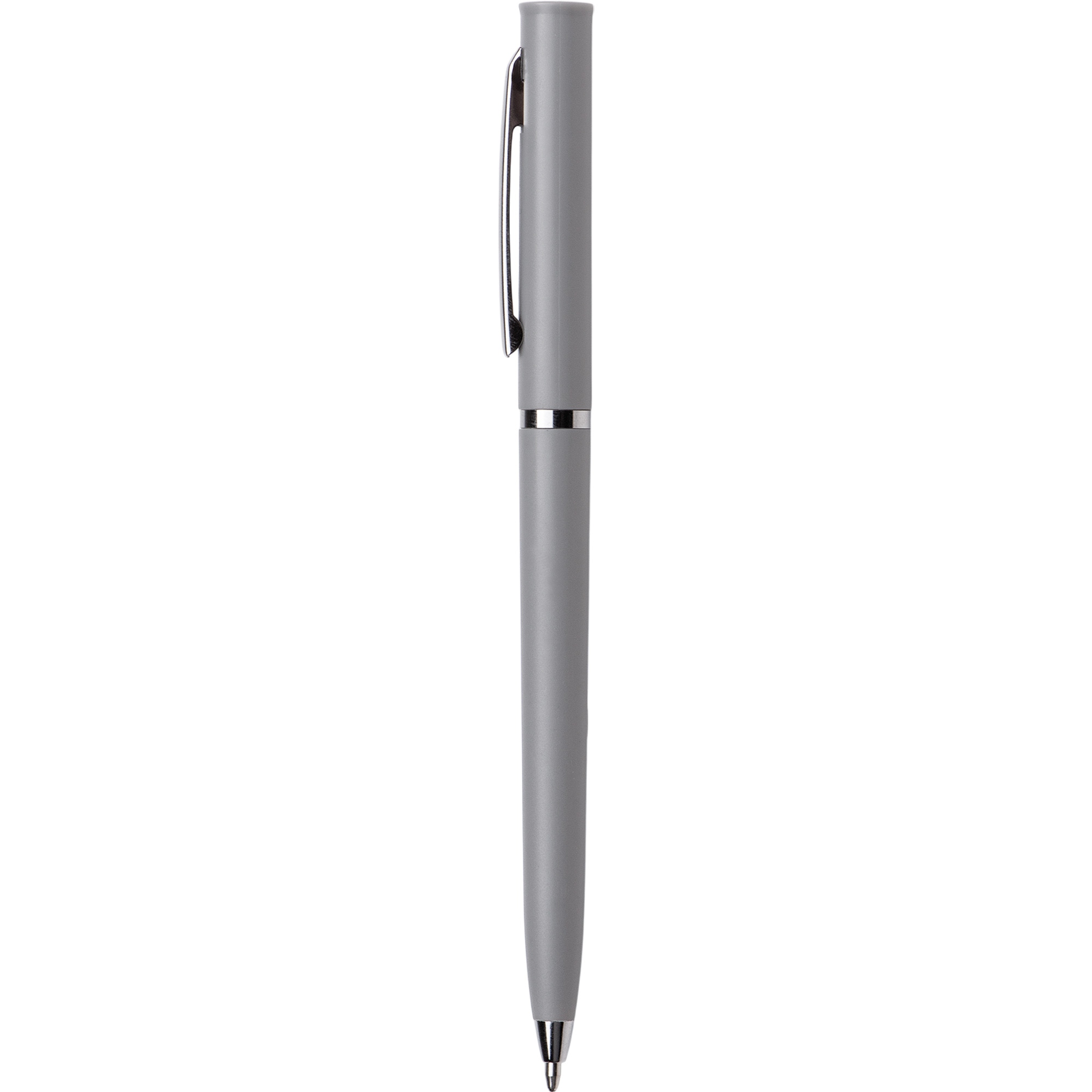 Пластиковая шариковая ручка "Navi Simple", серый-3