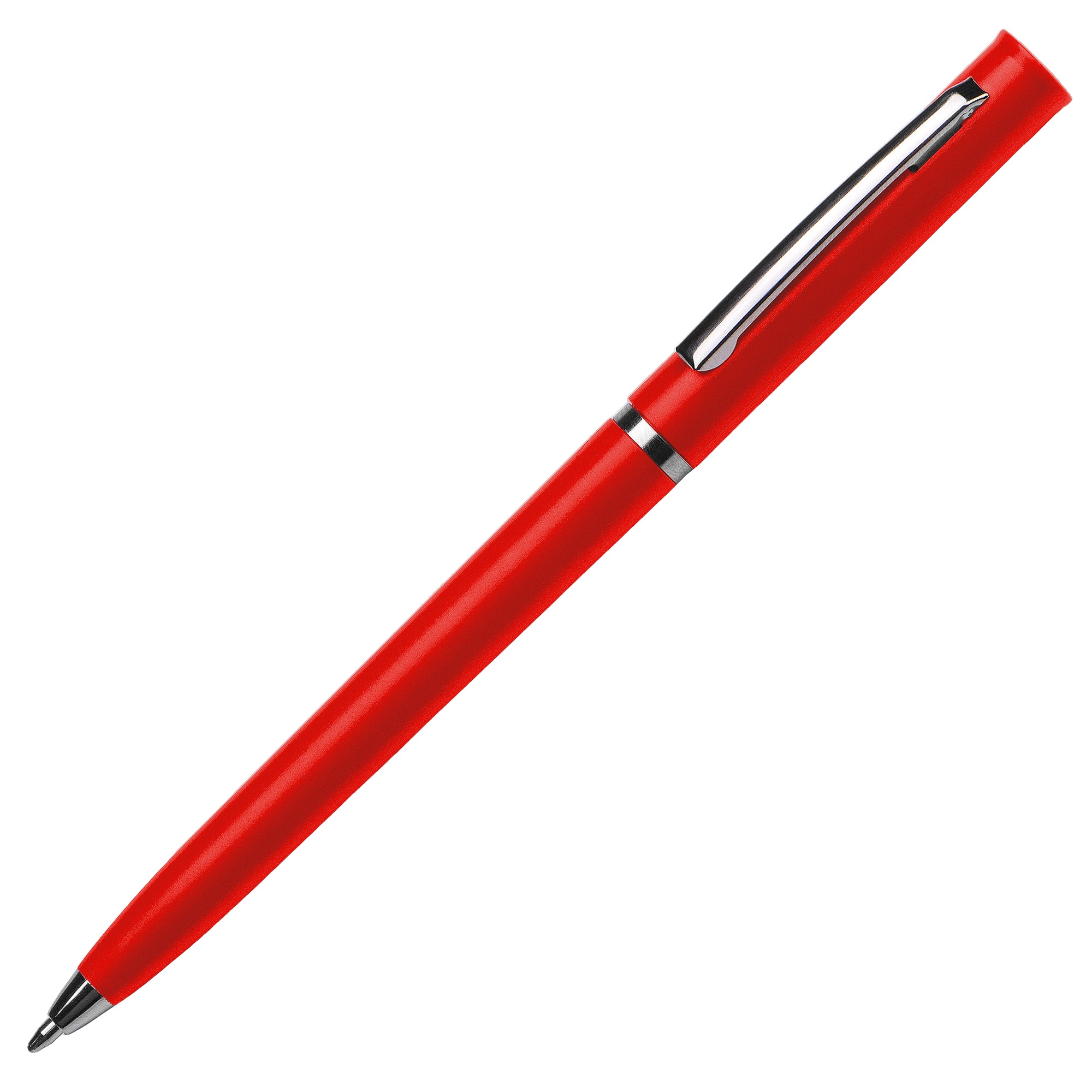 Пластиковая шариковая ручка "Navi Simple", красный-1
