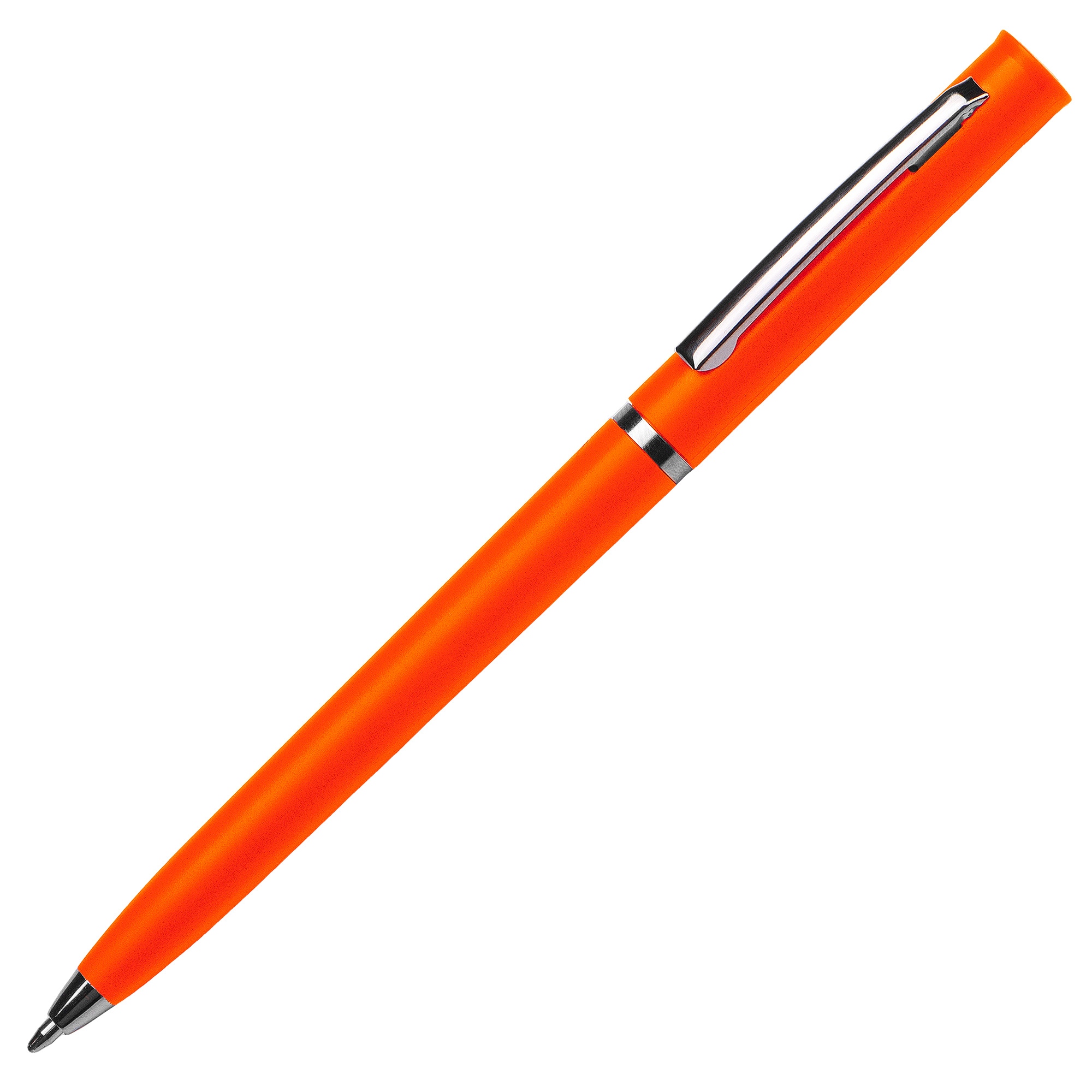 Пластиковая шариковая ручка "Navi Simple", оранжевый-1