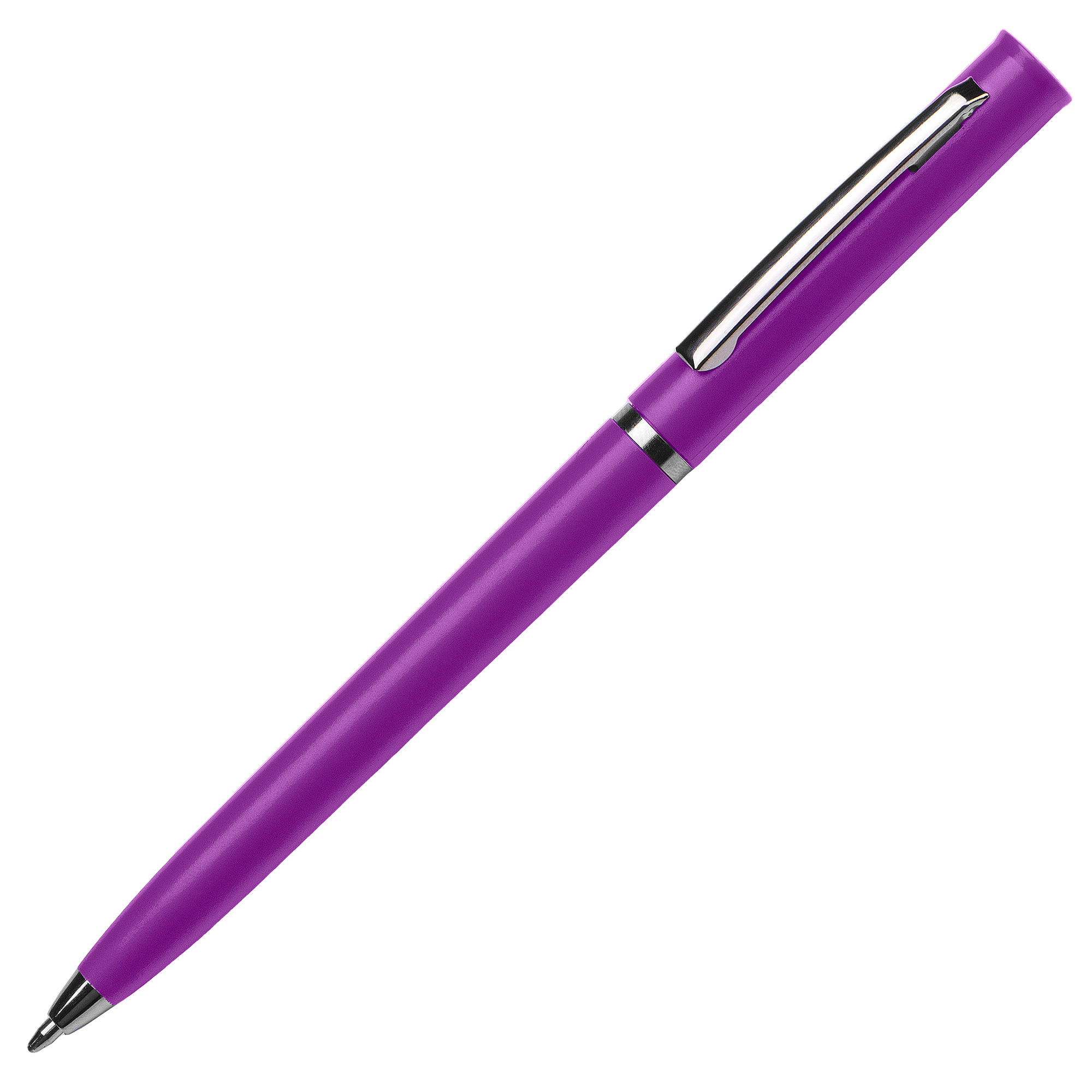 Пластиковая шариковая ручка "Navi Simple", фиолетовый-1