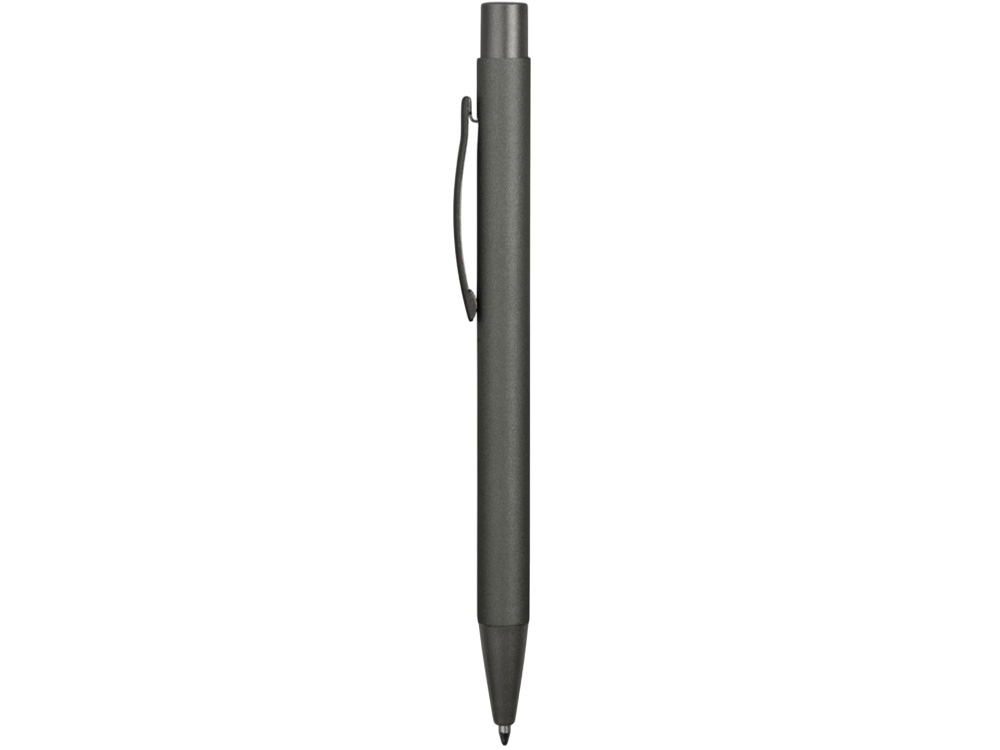 Ручка металлическая soft touch шариковая «Tender», серый-2