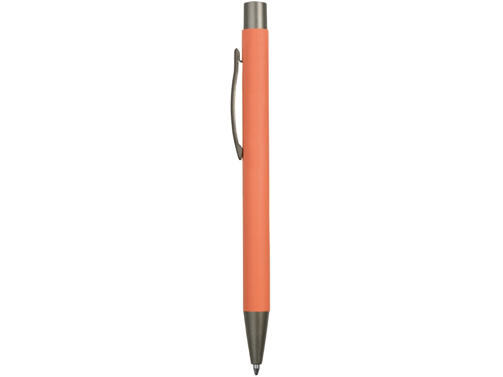 Ручка металлическая soft touch шариковая «Tender», коралловый-2