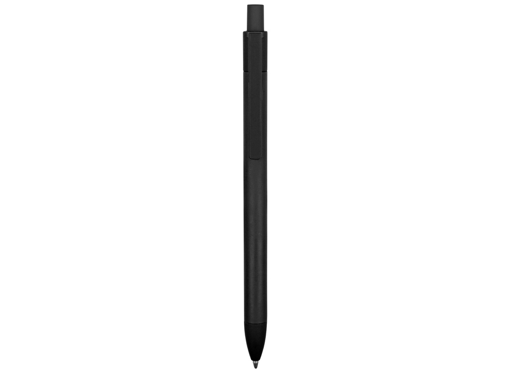 Ручка металлическая soft-touch шариковая «Haptic», черный-1