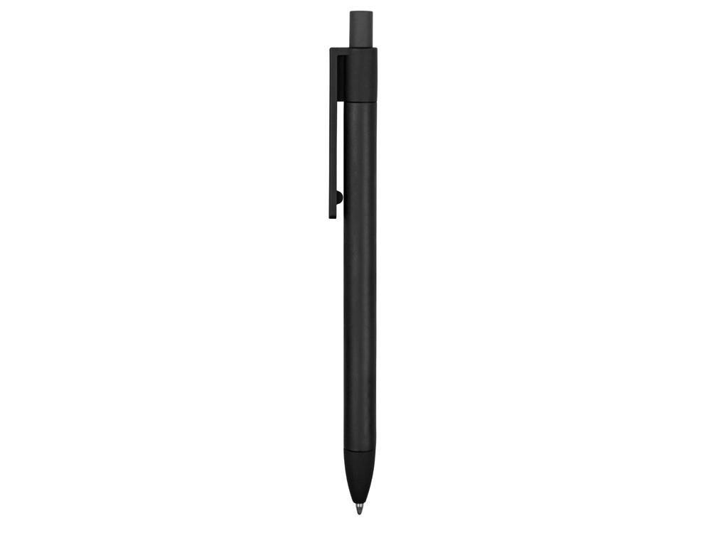 Ручка металлическая soft-touch шариковая «Haptic», черный-2