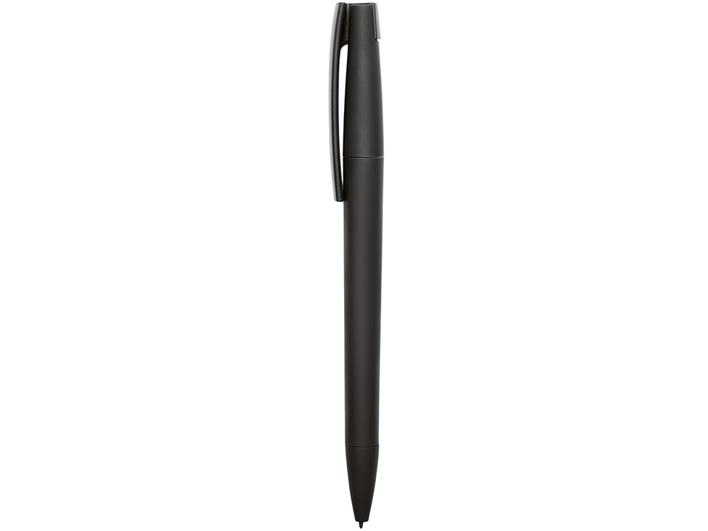 Ручка пластиковая soft-touch шариковая «Zorro», черный-1
