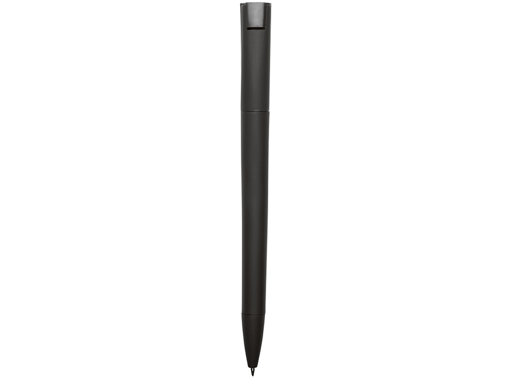 Ручка пластиковая soft-touch шариковая «Zorro», черный-3