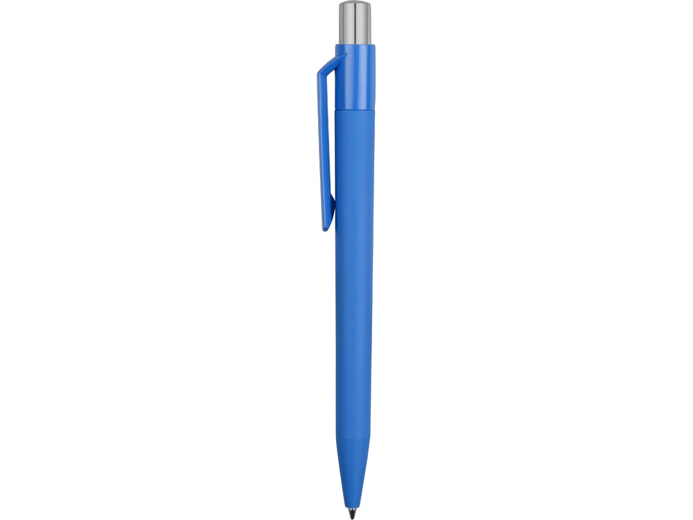 Ручка шариковая UMA «ON TOP SI GUM» soft-touch, синий-2