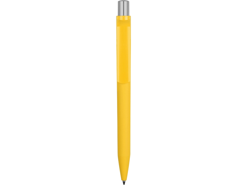 Ручка шариковая UMA «ON TOP SI GUM» soft-touch, желтый-1