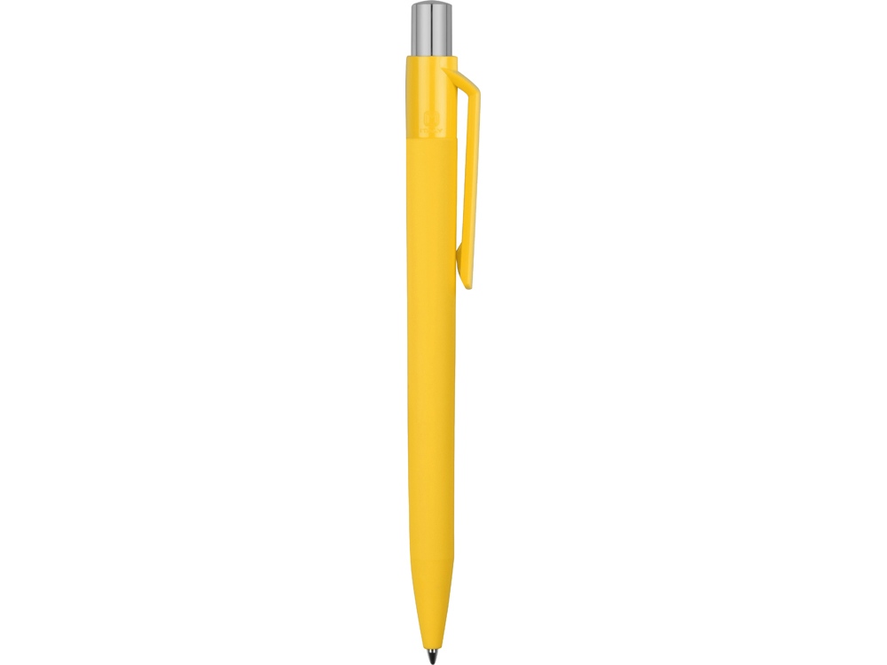 Ручка шариковая UMA «ON TOP SI GUM» soft-touch, желтый-3