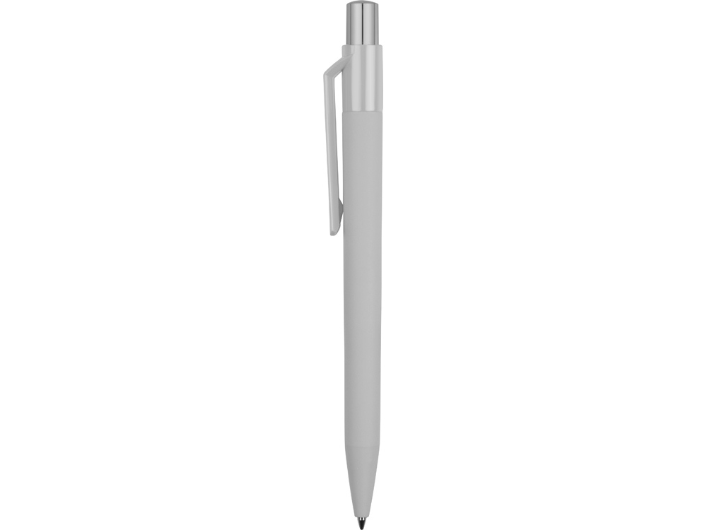 Ручка шариковая UMA «ON TOP SI GUM» soft-touch, серый-2
