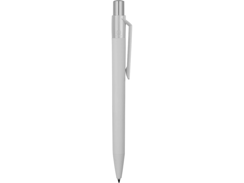 Ручка шариковая UMA «ON TOP SI GUM» soft-touch, серый-3