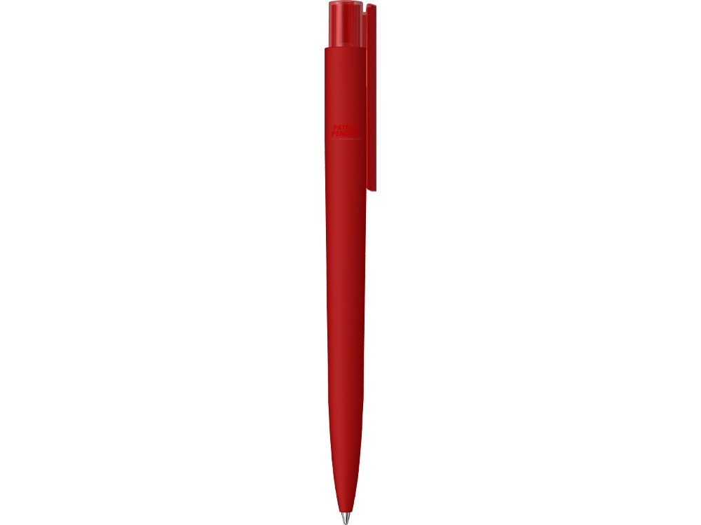 Шариковая ручка "RECYCLED PET PEN PRO K transparent GUM" soft-touch, красный-1
