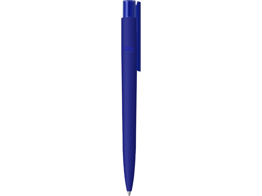 Шариковая ручка "RECYCLED PET PEN PRO K transparent GUM" soft-touch, синий-3